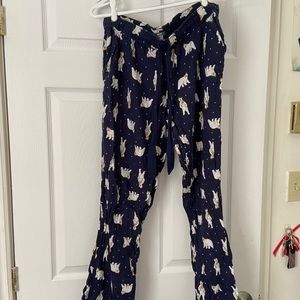 Aerie polar bear pajama pants
